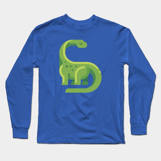 Diplodocus Long Sleeve T-Shirt by IvanDubovik